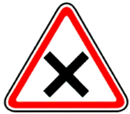 1.6 "Пересечение равнозначных дорог".